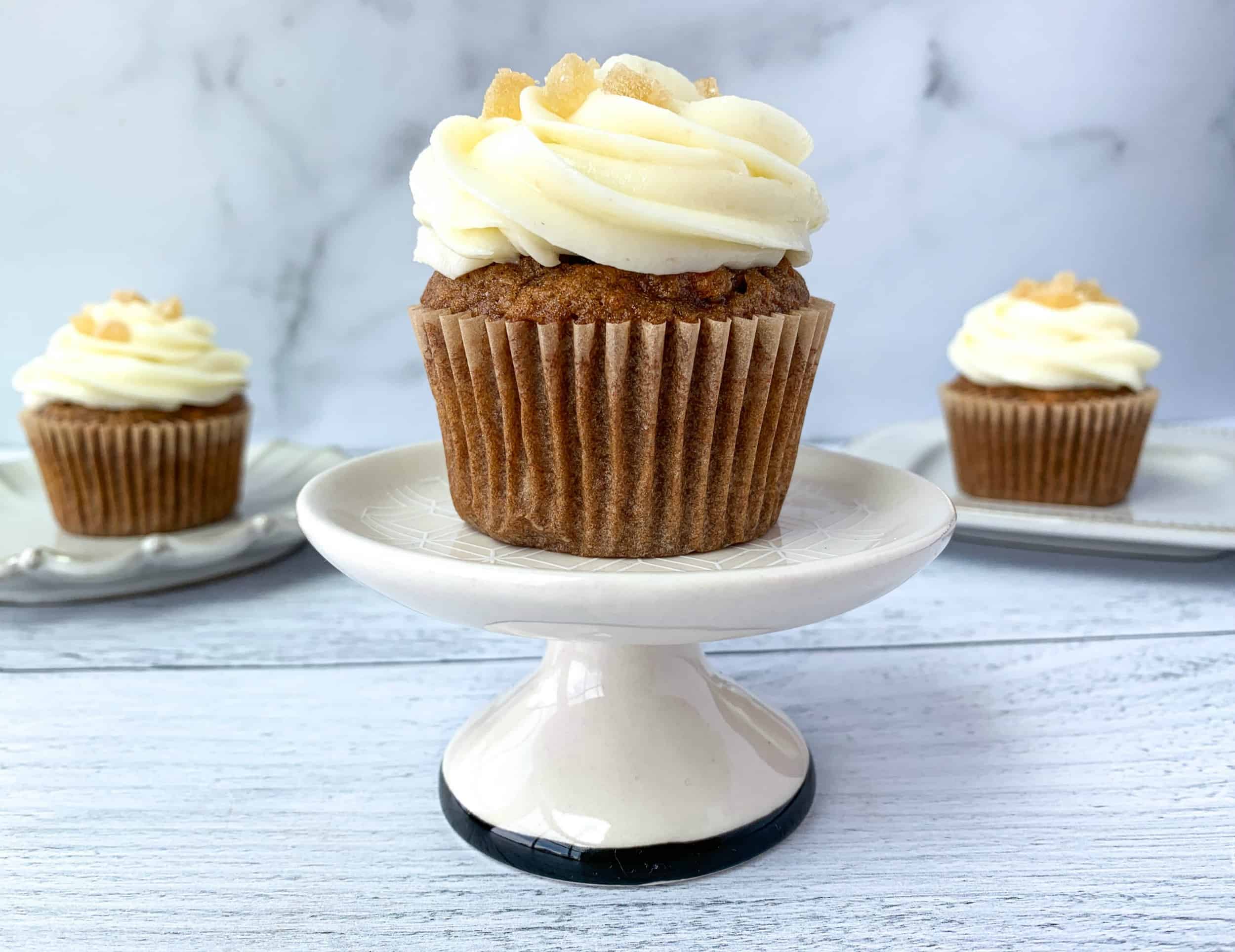 Ginger Carrot Cupcakes