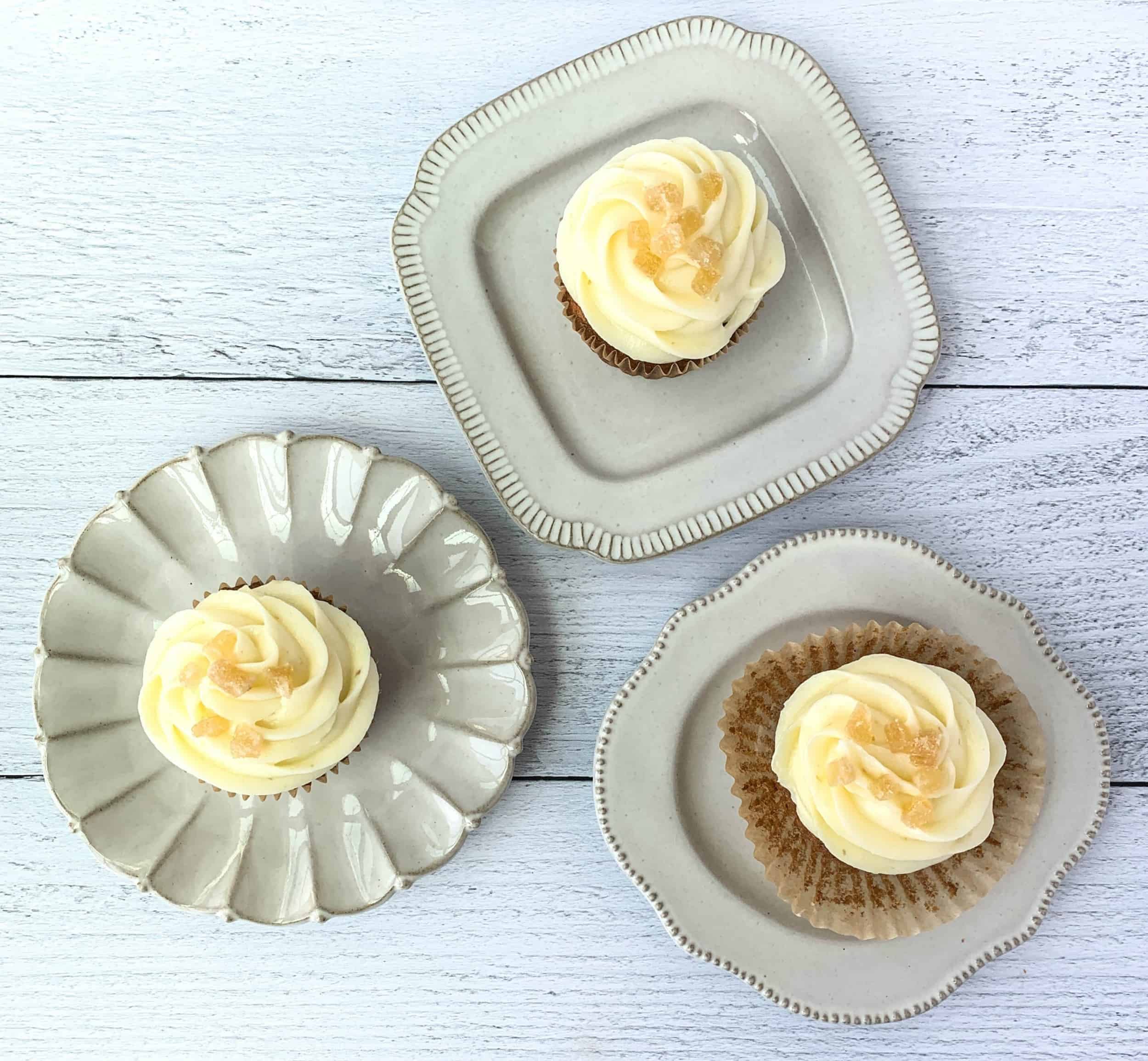 Ginger Carrot Cupcakes