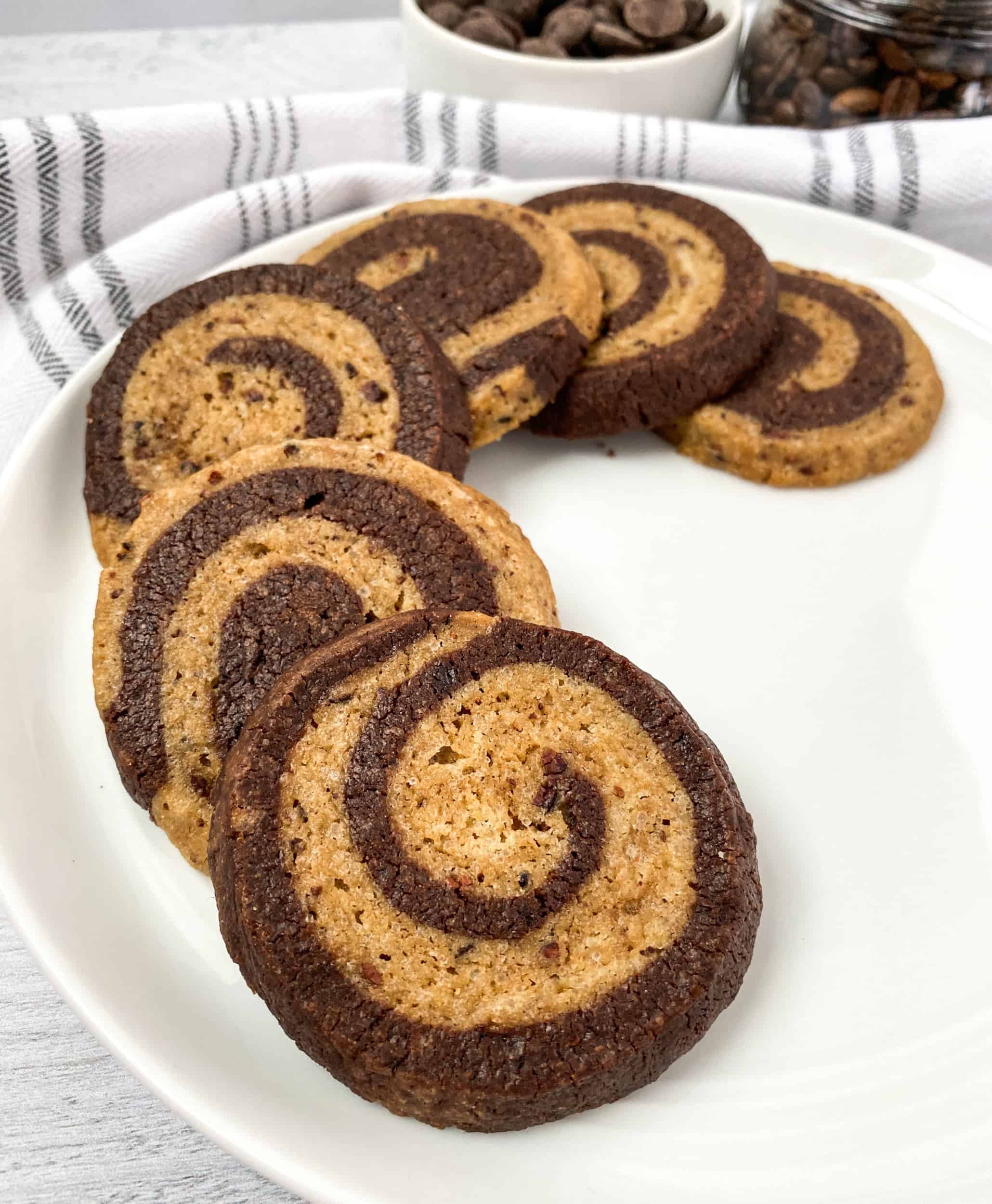 Mocha Swirl Cookies