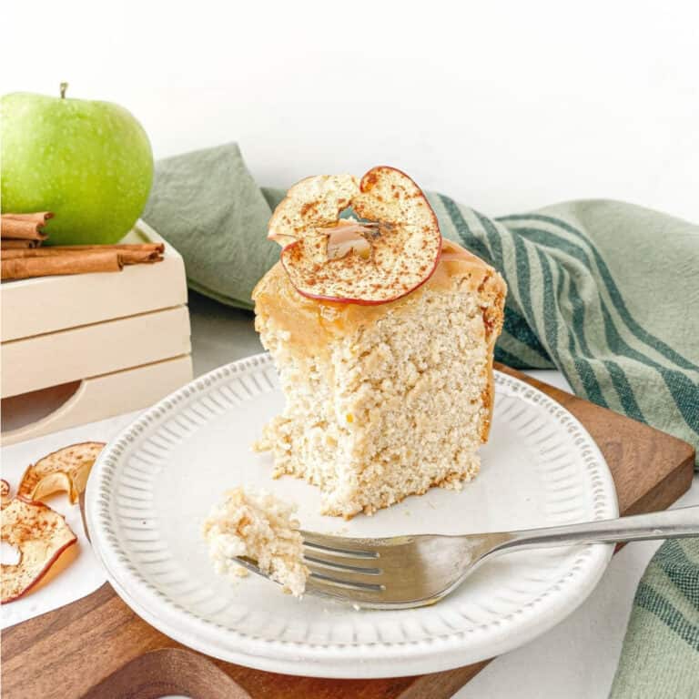 Caramel Apple Angel Food Cake - Live to Sweet