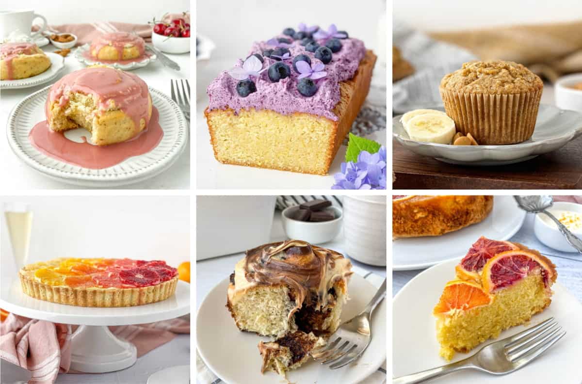 Collage of Easter Brunch Ideas.