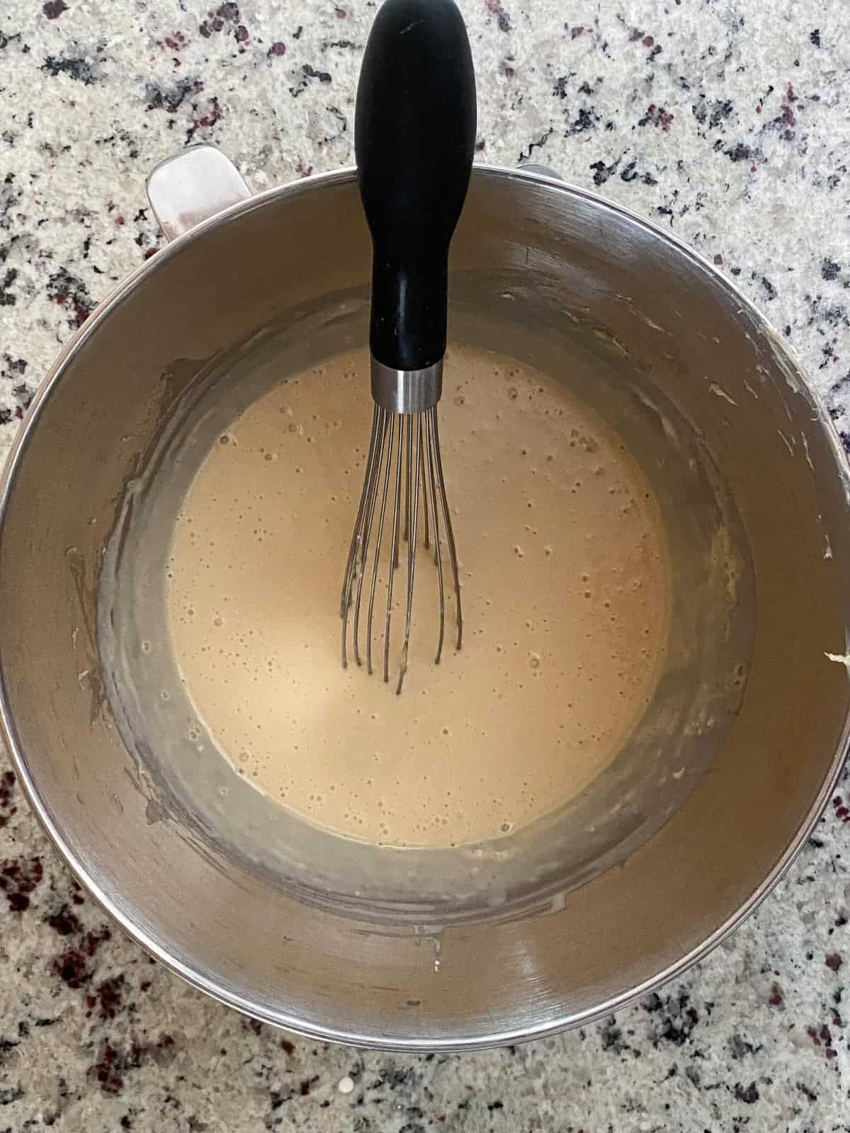 Making Cinnamon Pie, step 3.