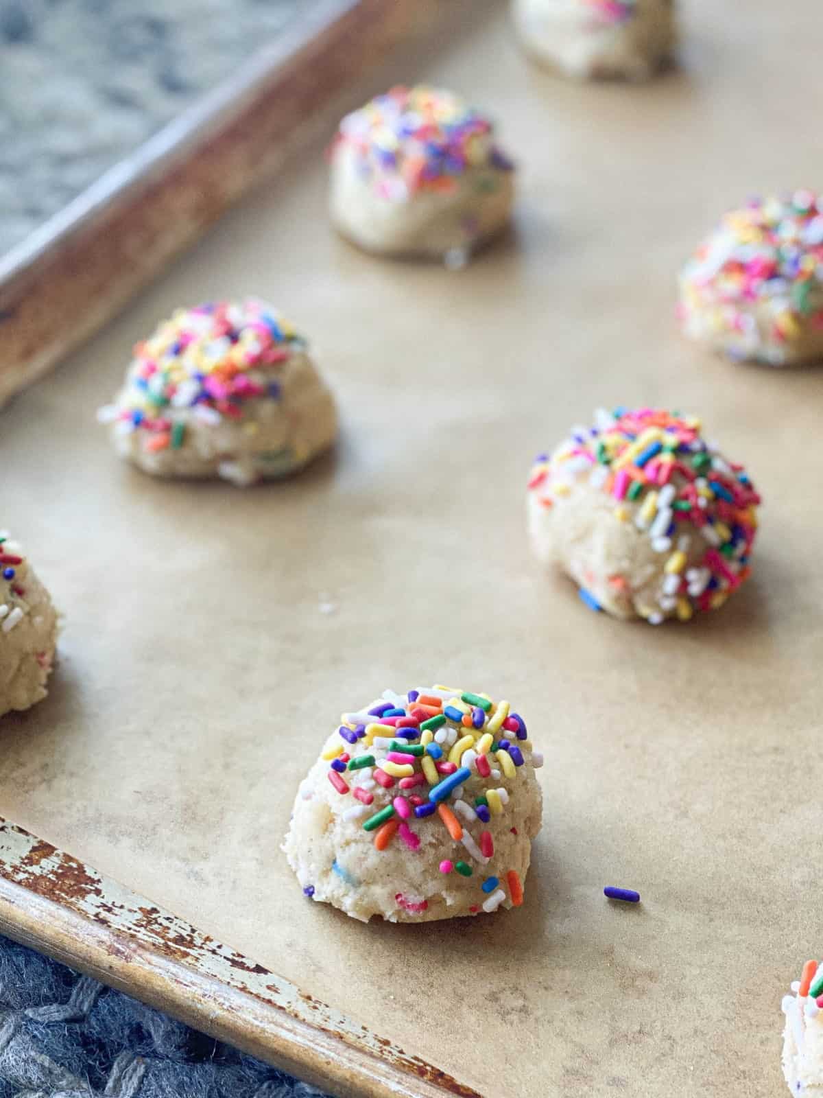 Making Sprinkle Cookies, step 6.