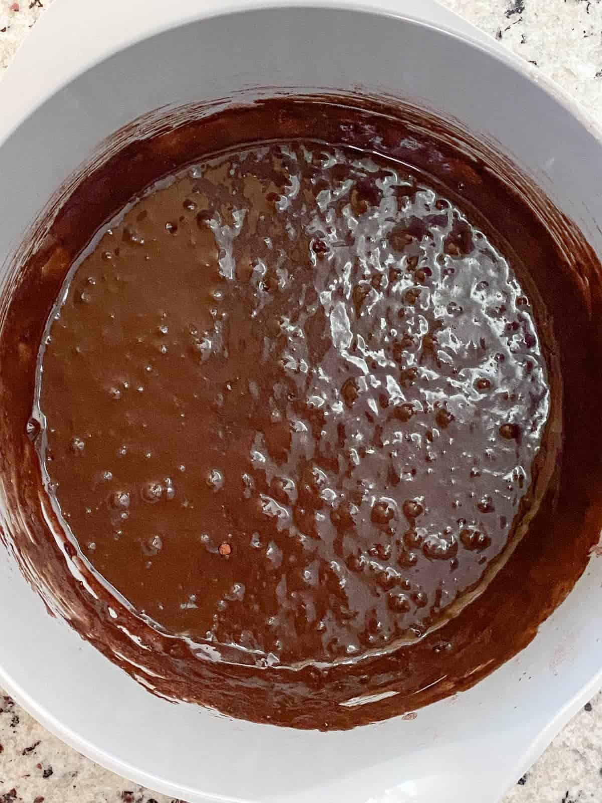 Making Chocolate Orange Cake, step 4.